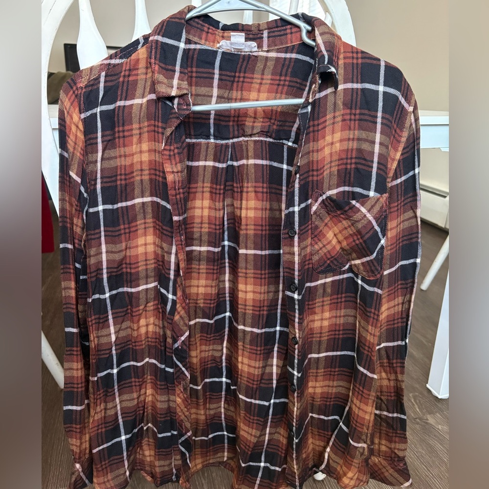 Multicolor Plaid Flannel